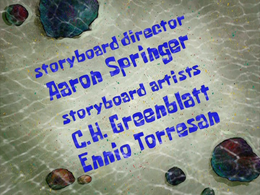 Ennio Torresan, Jr. credited as a storyboard artist on a digital release.