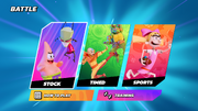 Nickelodeon All-Star Brawl Battle Mode Selection