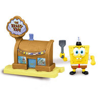 SpongeBob and the Krusty Krab in SpongeBob SquarePants 2021 Happy Meal toys