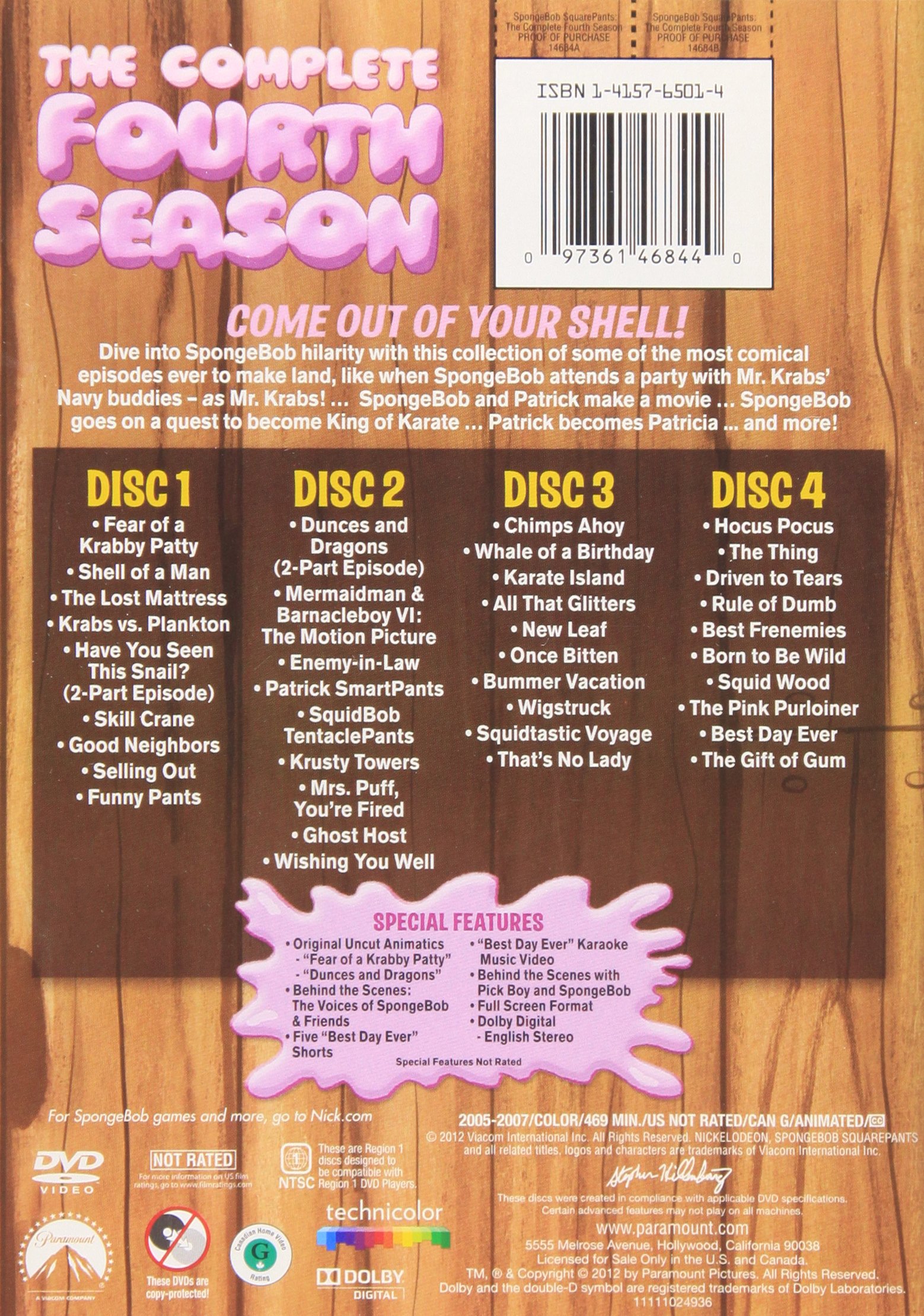 spongebob season 9 list of episodes on each disk spongebob season 9 list of episodes on each disk