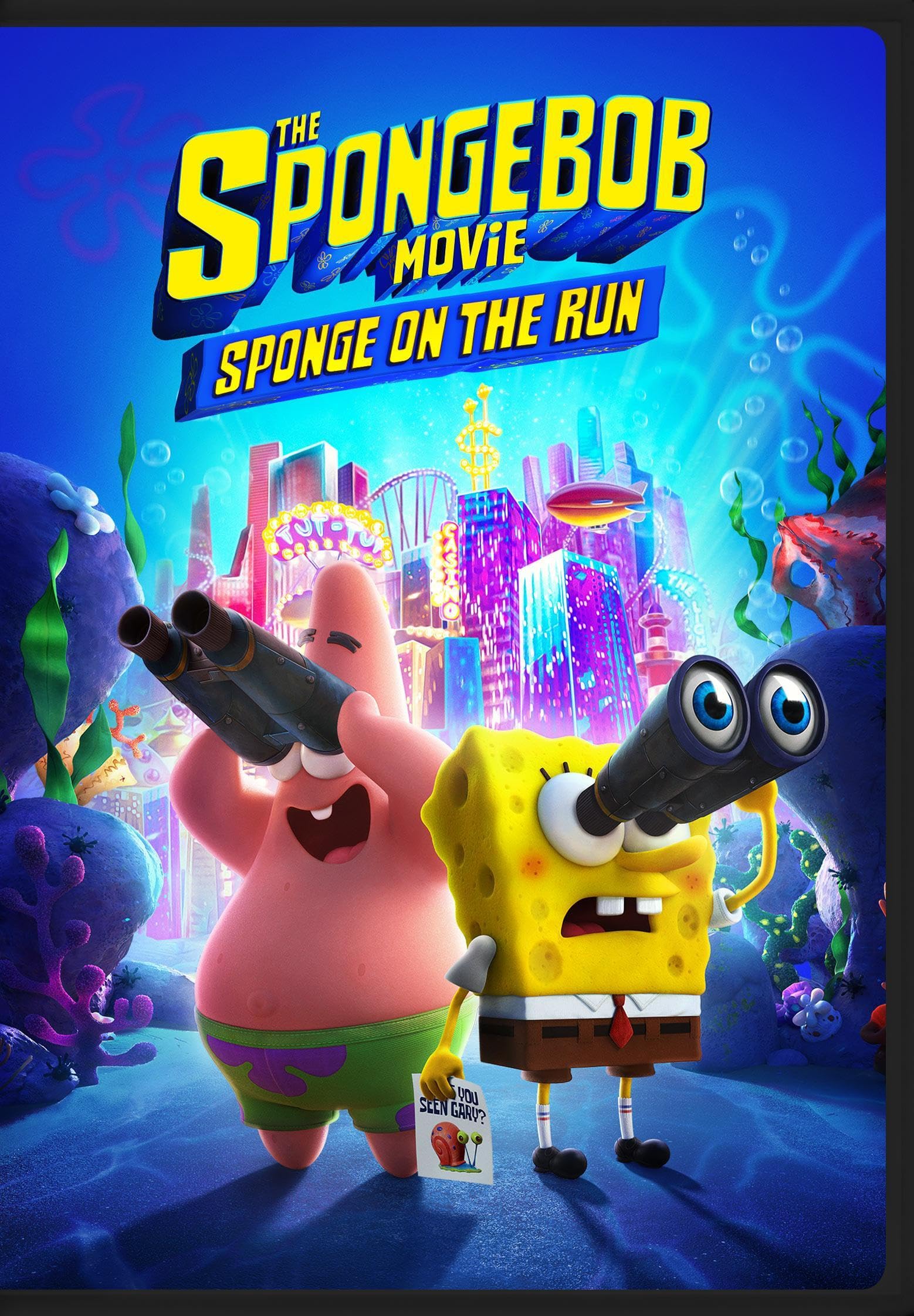 The Spongebob Movie Sponge On The Run Dvd Encyclopedia Spongebobia Fandom