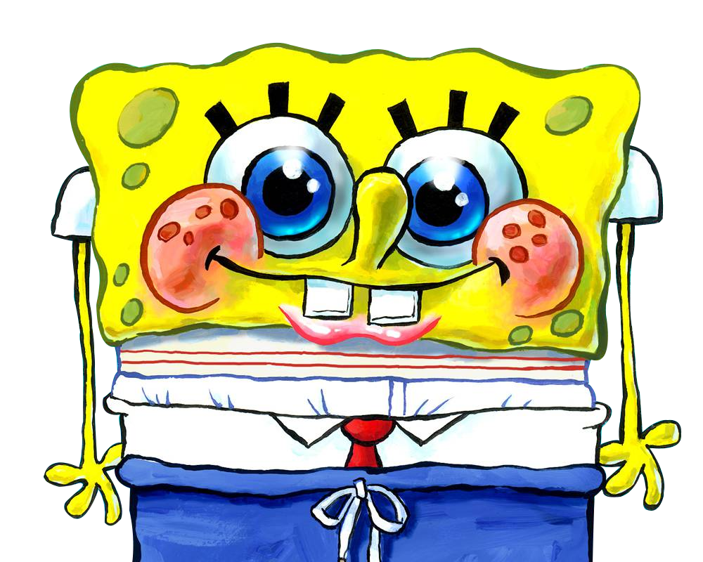 spongebob transparent