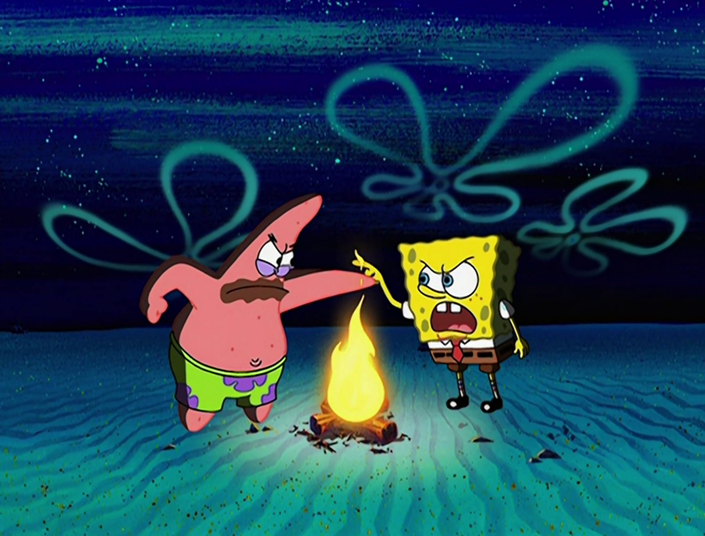 spongebob and patrick star nicked