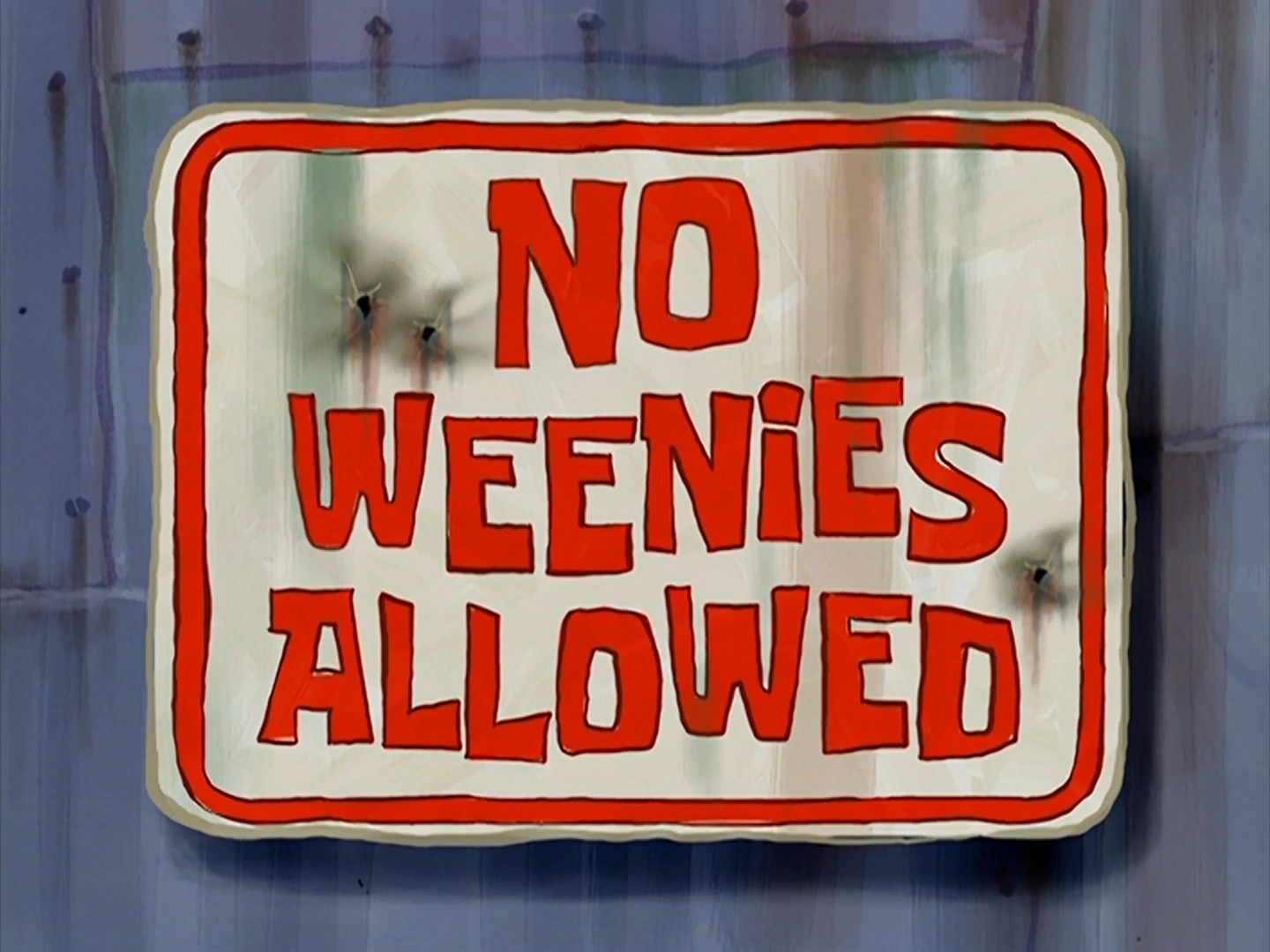 No Weenies Allowed Encyclopedia Spongebobia Fandom