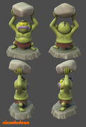 Ogre game piece