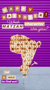 Nickelodeon's Instagram story - Passover matzah character - Pearl