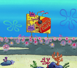 Barnacle Chips Billboard in Burst Your Bubble