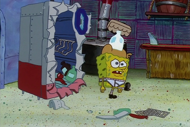 spilled milk spongebob