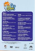 Latin American Spanish back cover for disc 1