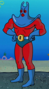 manta ray villain spongebob