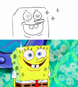 Storyboard / Final Scene (SpongeBob cleaning his eyes)