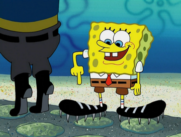 SpongeBob s cleats Encyclopedia SpongeBobia Fandom