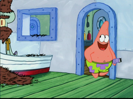 Patrick's missing eyebrows mistake in New Digs