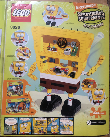 Lego spongebob 3826 sale
