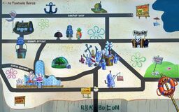 Bikini Bottom Kartenbild