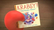 Mr. Krabs' storybook.