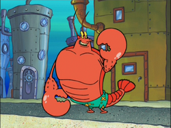 Larry The Lobster Spongebob Squarepants Cartoon Costume Adult T