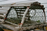 A lobster trap that the Krusty Krab is based on.