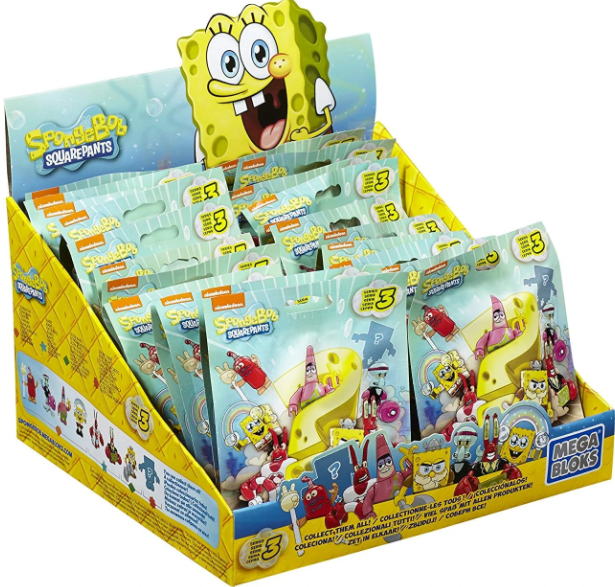 Mega Bloks, Sponge Bob Squarepants, Series 2, Blind Bag