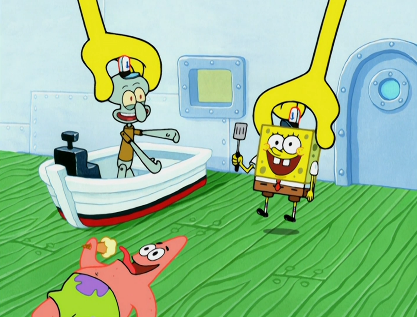 spongebob krusty krab playset