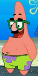 Patrick Wearing the Groucho Glasees