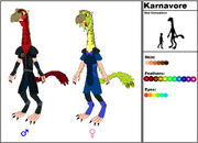 Karnavore Species