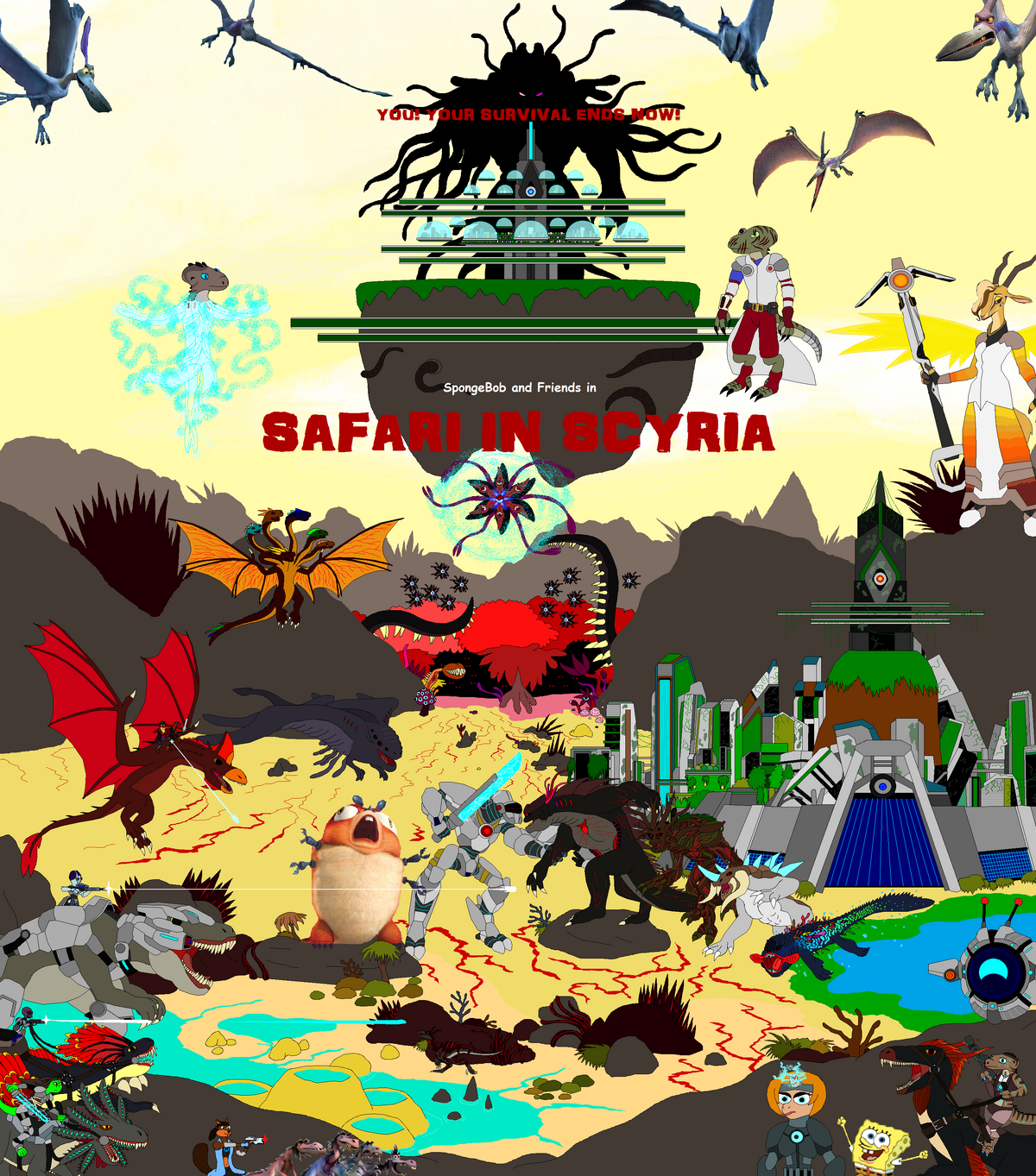 Safari in Scyria, SpongeBob & Friends Adventures Wiki