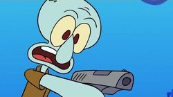 Squidward_Has_a_Gun