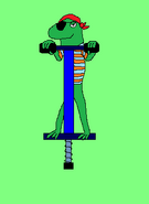 Pogo Frog (Sandy Beaches)