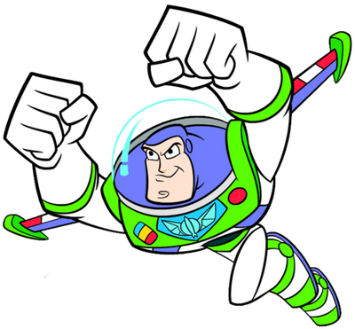 to infinity and beyond buzz lightyear drawing