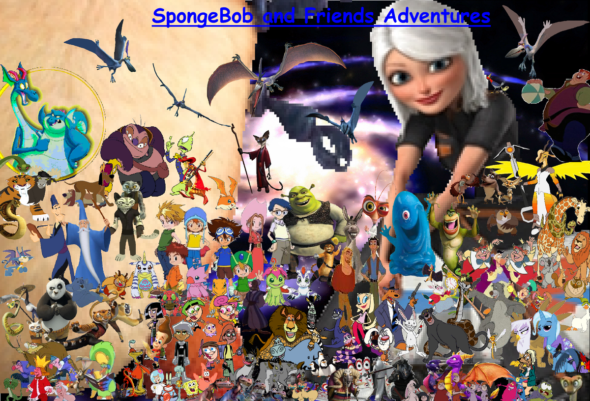 Oscar, Poppy, Buck and Harchi, SpongeBob & Friends Adventures Wiki