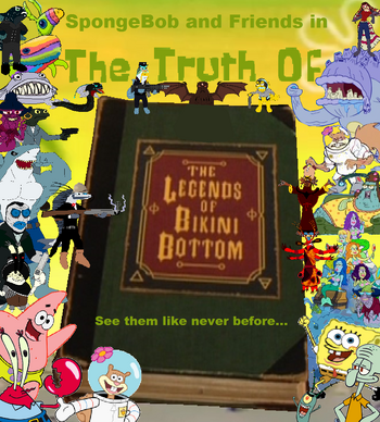 The Truth Of The Legends Of Bikini Bottom Spongebob Friends Adventures Wiki Fandom - spongebob squarepants adryx g bootle roblox id