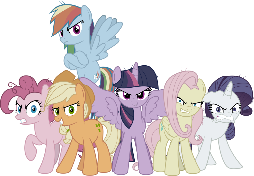 mlp mane 6 vector