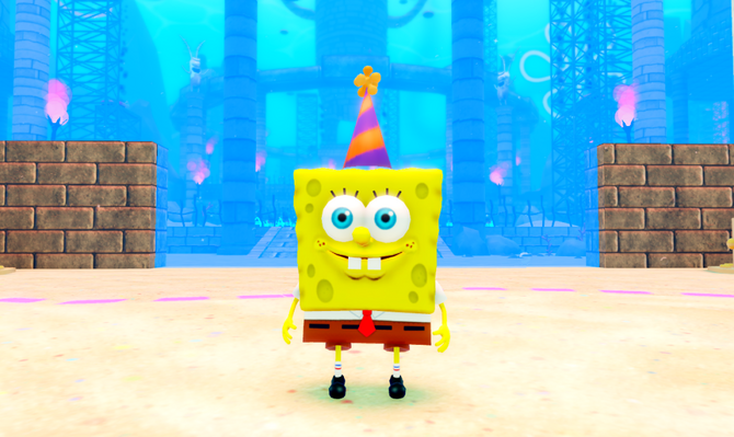 IT'S TIME TO PARTY WITH SPONGEBOB!