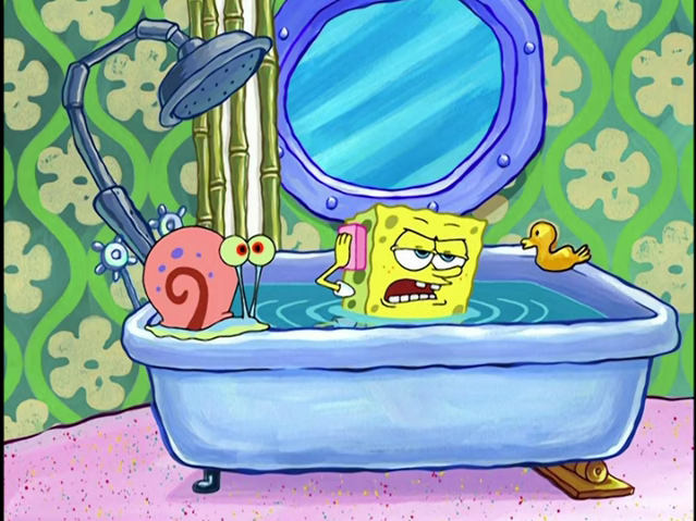 Gary Takes A Bath Spongebobtv Wiki Fandom