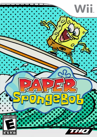 SpongeBob Playing The Paper