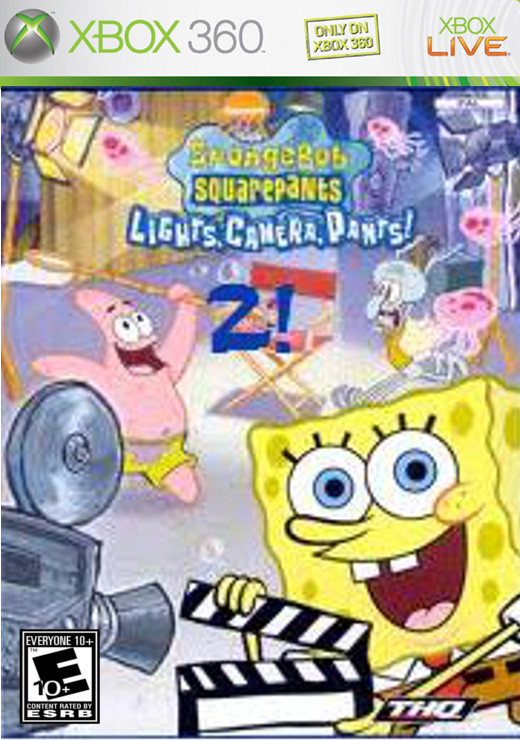 spongebob xbox 360 games