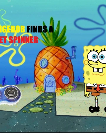 spongebob fidget spinner