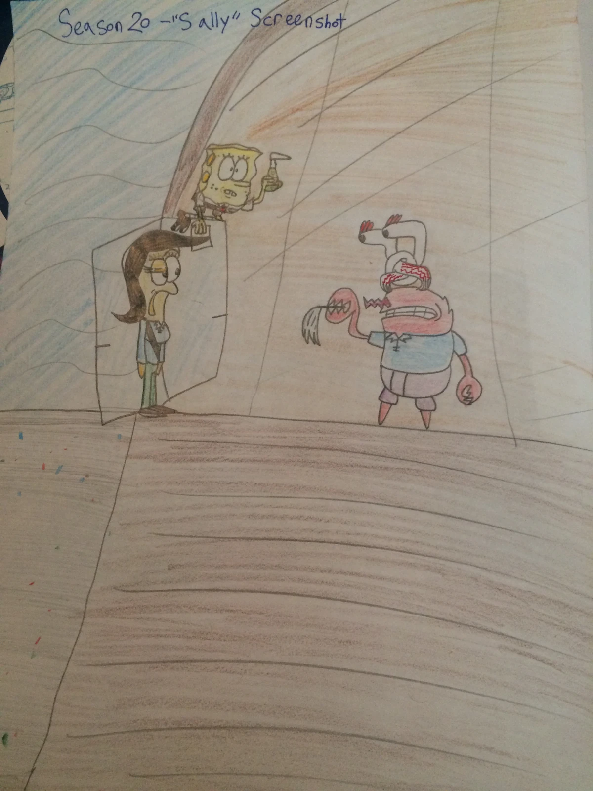 Sally Sardine (Spongebob, Created By Bossco Studios Character