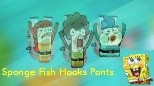 Sponge Fish Hooks Pants, SpongeBob Fanon Wiki