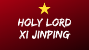 Holy Lord Xi Jinping