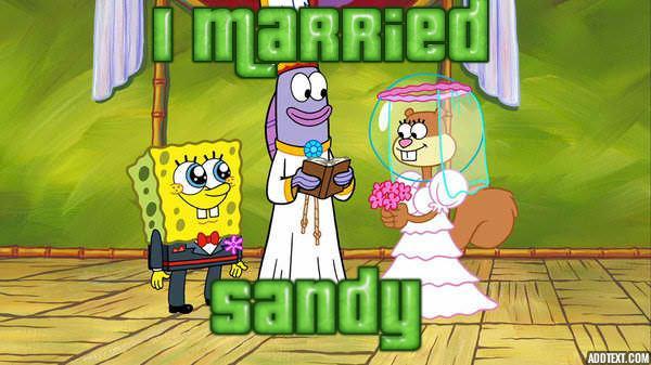spongebob and sandy kissing games