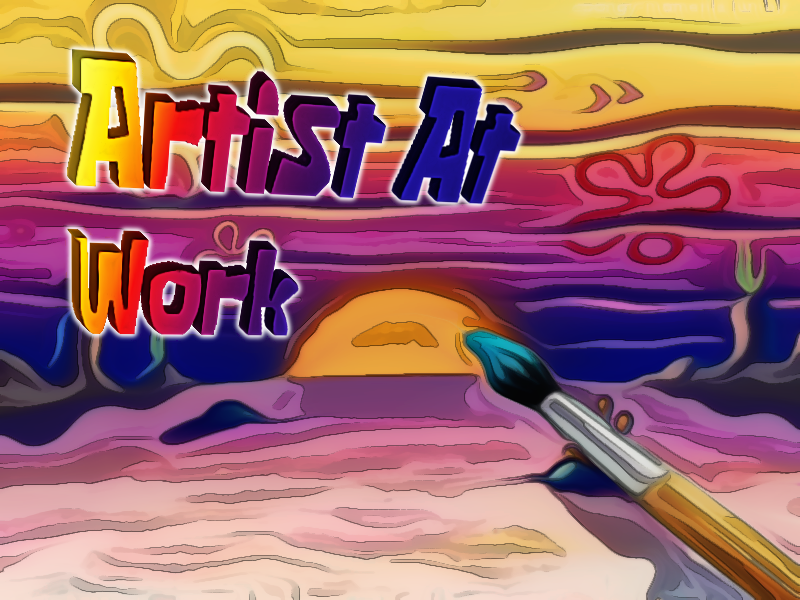 Artist At Work | SpongeBob Fanon Wiki | Fandom