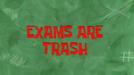 Examsaretrash