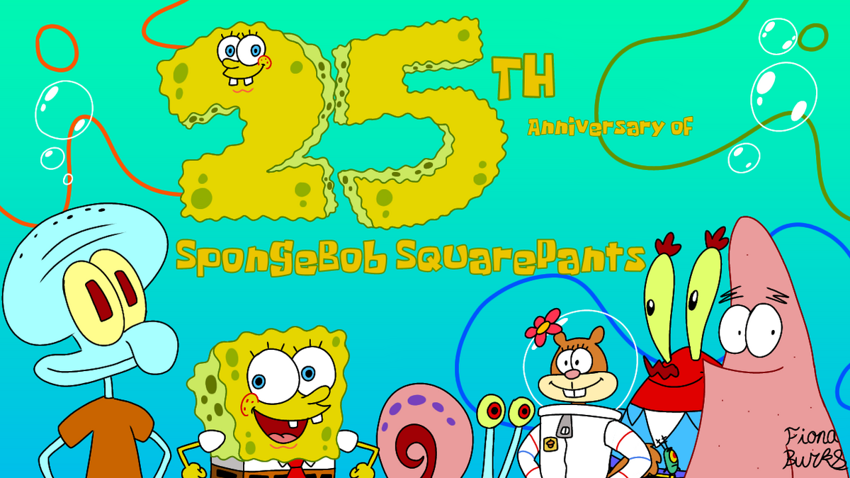 SpongeBob SquarePants 25th Anniversary Celebration (DVD) SpongeBob