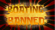 Boating Banned