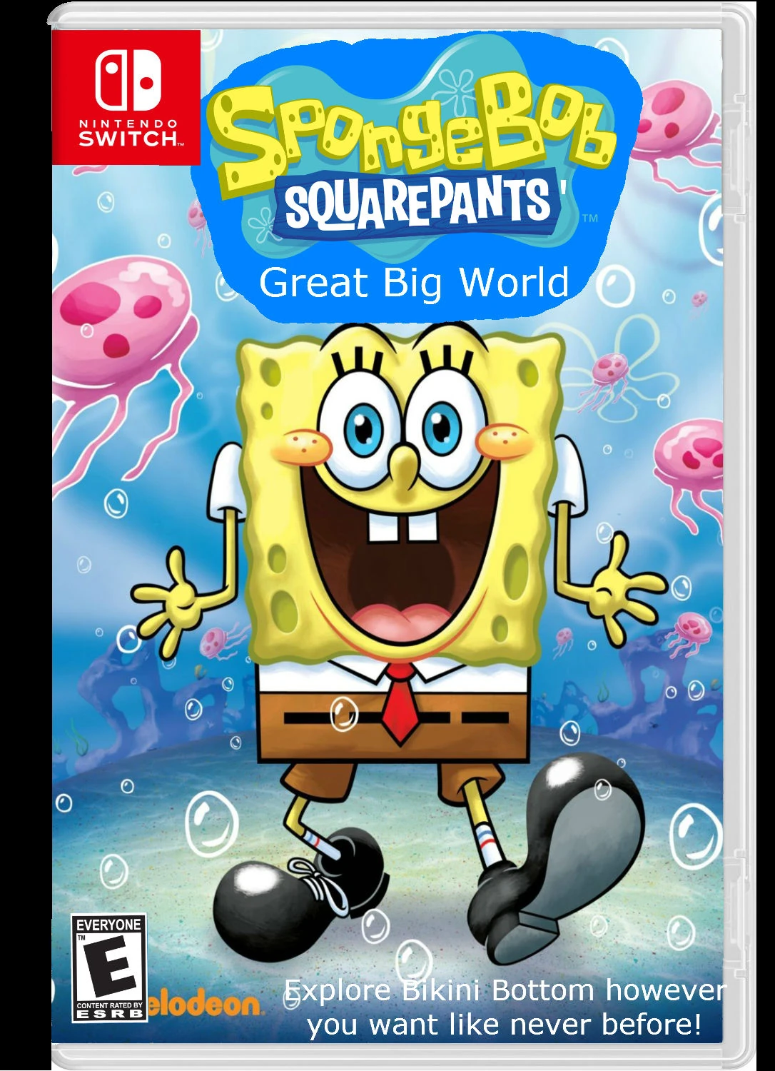 spongebob big shoes