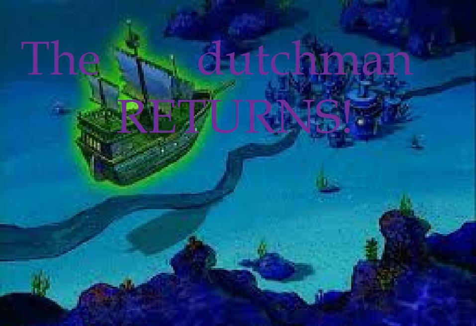 flying dutchman ship spongebob