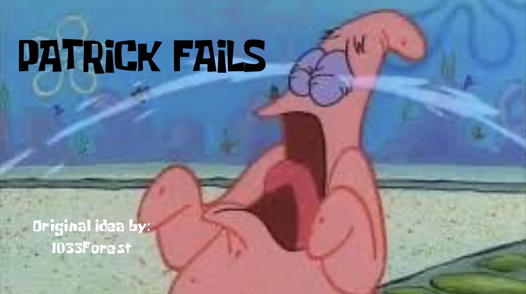 spongebob and patrick sad