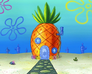 SpongyaBob háza